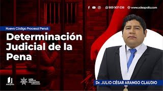 NCPP Determinación Judicial de la Pena  Julio Cesar Arango Claudio [upl. by Schulman424]