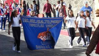 2 Esc Sec quotTelpochcalliquot Tepoztlan Morelos Desfile 20 De Noviembre [upl. by Enoid227]