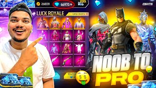 Free Fire Legendary Noob To Pro I Got All Rar Legendary Emotes And Bundles In 99 Diamonds Free Fire [upl. by Lori281]