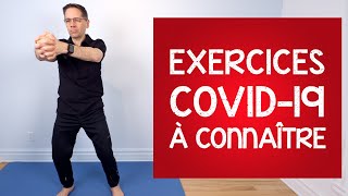 COVID 19 exercices pour se remettre des formes longue durée syndrome post COVID [upl. by Niwrek]