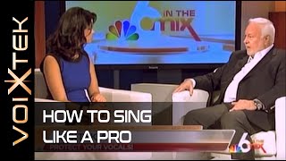 NBC Interviews Ron Anderson on Voixtek Truth about Singing FIND OUT [upl. by Ingunna651]