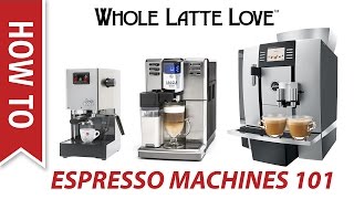 Espresso Machines for Beginners [upl. by Mor]