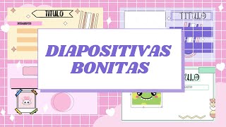 COMO HACER DIAPOSITIVAS BONITAS EN POWER POINT✨ [upl. by Felipe120]