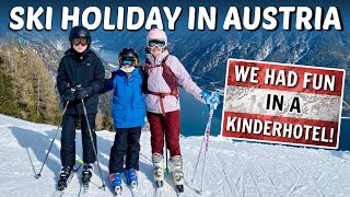 Skiing in Austria Can Be Underrated 🇦🇹 Kinderhotel at Achensee Tyrollean Alps [upl. by Madaras]