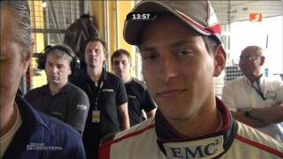 ADAC GT Masters Sachsenring 3 Rennen 14052011 Unfall Crash Accidente inkl Interviews [upl. by Anitroc178]