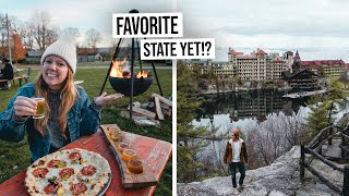 Our ULTIMATE Road Trip in New York’s HUDSON VALLEY Epic Guide  Delicious Local Food  RV Life USA [upl. by Melinde940]