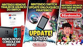 É oficial Nintendo remove trailer de lançamento do Switch mas o que significa  Updates grandes [upl. by Enitsirhc]