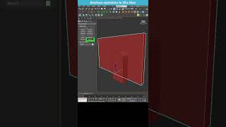 Creating a Rounded Door Opening with Boolean in 3ds Max shorts 3dsmax boolean [upl. by Eirot302]