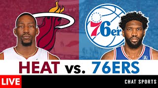 Heat vs 76ers Live Streaming Scoreboard PlayByPlay Highlights  NBA League Pass Stream [upl. by Conrado488]