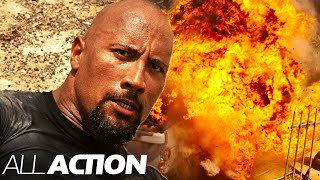 Dom Toretto Saves Hobbs from Street Ambush  Fast Five  All Action [upl. by Manard]