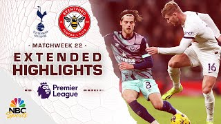 Tottenham Hotspur v Brentford  PREMIER LEAGUE HIGHLIGHTS  1312024  NBC Sports [upl. by Zia]