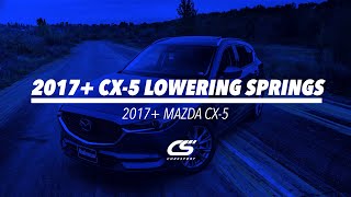 2017 Mazda CX5 Lowering Springs From CorkSport [upl. by Korff]