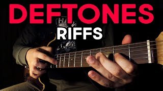 TOP 10 DEFTONES RIFFS [upl. by Lazaruk]