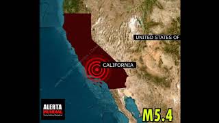 Enjambre Sísmico en California Tras Primer Fuerte Sismo que se Siente en Todo el Sur del Estado [upl. by Offen]