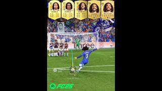 Cucurella Free Kicks Evolution From FIFA 21 To FC 25 [upl. by Tennes]