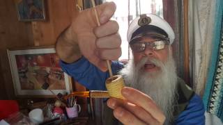 Corn Cob Pipe Surprise YABO Missouri Meerschaum [upl. by Debera]