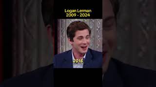 Logan Lerman Evolution 2009  2024 percyjackson shorts [upl. by Assiran]