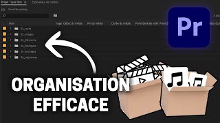 Sorganiser EFFICACEMENT sur Premiere Pro [upl. by Liddy574]