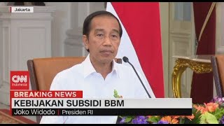 Presiden Jokowi Resmi Menaikan Harga BBM Hari Ini Pertalite jadi Rp10000 Solar jadi Rp6800 [upl. by Litton]