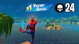 High Kill Solo Ranked Win Season OG Gameplay Fortnite Chapter 4 [upl. by Aloin]