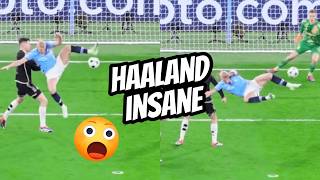 Erling Haalands Stunning Back Heel Acrobatic Goal Against Sparta Praha [upl. by Krause]