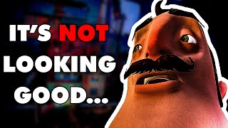 NOW ITS REALLY GOING DOWNHILL  Hello Neighbor Alpha 3 [upl. by Nnylecoj]