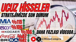 CAZİP HİSSELER  UCUZ HİSSELER  KELEPİR HİSSELER  YÜKSELECEK HİSSELER  UCUZ KALAN HİSSELER BORSA [upl. by Barrett]