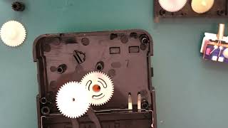 IKEA wall clock servicing or how to stop the noise on STOMMA quartz clock movement [upl. by Anigal]