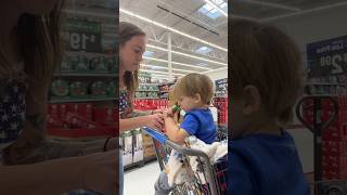 Part 23 of Walmart shopping trip with my toddler🥰 shoppingbuddy toddlermom [upl. by Einuj]