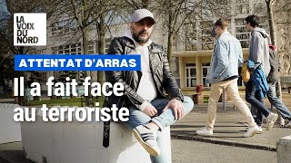 Attaque dArras  il raconte comment il sest interposé face au terroriste [upl. by Baiss]