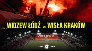 Klimat Trybun 55 Widzew Łódź  Wisła Kraków 13  Kibicowskie kulisy meczu  02122021 [upl. by Retrop]