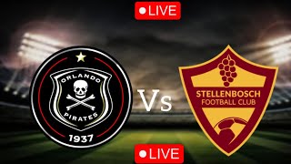 Orlando Pirates vs Stellenbosch FC Live Score Today Match South Africa MTN 8 Cup football live [upl. by Gisser]