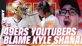 49ERS YOUTUBE TURNS ON KYLE SHANAHAN BROCK PURDY DISAPPOINTING SEASON [upl. by Fayth385]