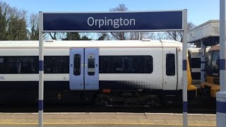 Southeastern London Victoria to Orpington via Beckenham Junction [upl. by Mikah598]