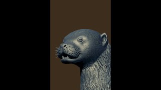 WORKING ON A 3D OTTER MODEL IN BLENDER [upl. by Janot]