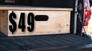 Simple Truck Bed Drawer DIY [upl. by Gnouhc424]