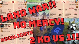 RISE OF KINGDOMS  KVK 3431 VS 3435  3432 LAND WAR highlights [upl. by Yrallih]