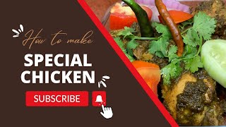 Dhone pata diye chicken recipe ðŸ˜‹ðŸ˜‹  chicken recipe chicken chickenrecipe [upl. by Aseretairam128]