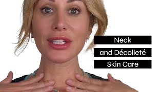 Neck and Décolleté Skin Care [upl. by Kcirevam]