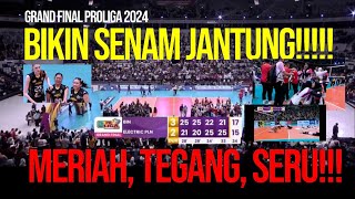 GRAND FINAL PROLIGA 2024 JAKARTA BIN VS JAKARTA ELECTRIC PLN [upl. by Etti]