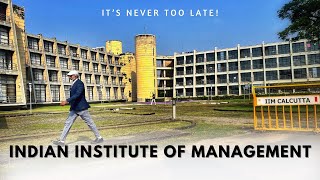 INDIAN INSTITUTE OF MANAGEMENT  IIM  CAMPUS LIFE AT IIM  CALCUTTA  IIMC  EXECUTIVE PROGRAM [upl. by Enovi883]