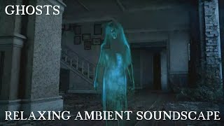 Relaxing Musical Soundscape  Ghosts  Delayed Synths  Airy Drones Pulsing BassHushed Voices [upl. by Ynor702]