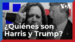 Rumbo a la Casa Blanca perfiles de los candidatos presidenciales Kamala Harris y Donald Trump [upl. by Melinde]