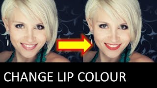 Realistic lip color change in Affinity Photo [upl. by Nnaesor]