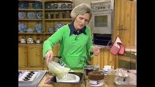 Mary Berry makes Creme Brulee  How to make Creme Brulee  Afternoon plus  1979 [upl. by Duma483]