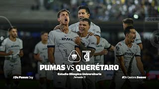 Pumas vs Querétaro  Apertura 23 Jornada 11  Color Suzuki [upl. by Nnairac345]