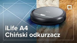 Odkurzacz iLife A4  robot sprzątający PROSTO Z CHIN [upl. by Licastro]