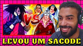 REAGINDO A MADARA VS ALMIRANTES  BATALHA MORTAL DO einerdtv [upl. by Labotsirhc]