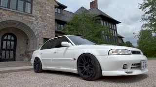 TwinTurbo Subaru Legacy How JDM Can You Go  TUNED [upl. by Siramaj]