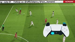 eFootball  New Skills Tutorial  Ball Control  Knockon  PhysicalDefending  Matchup PES [upl. by Aikyn]